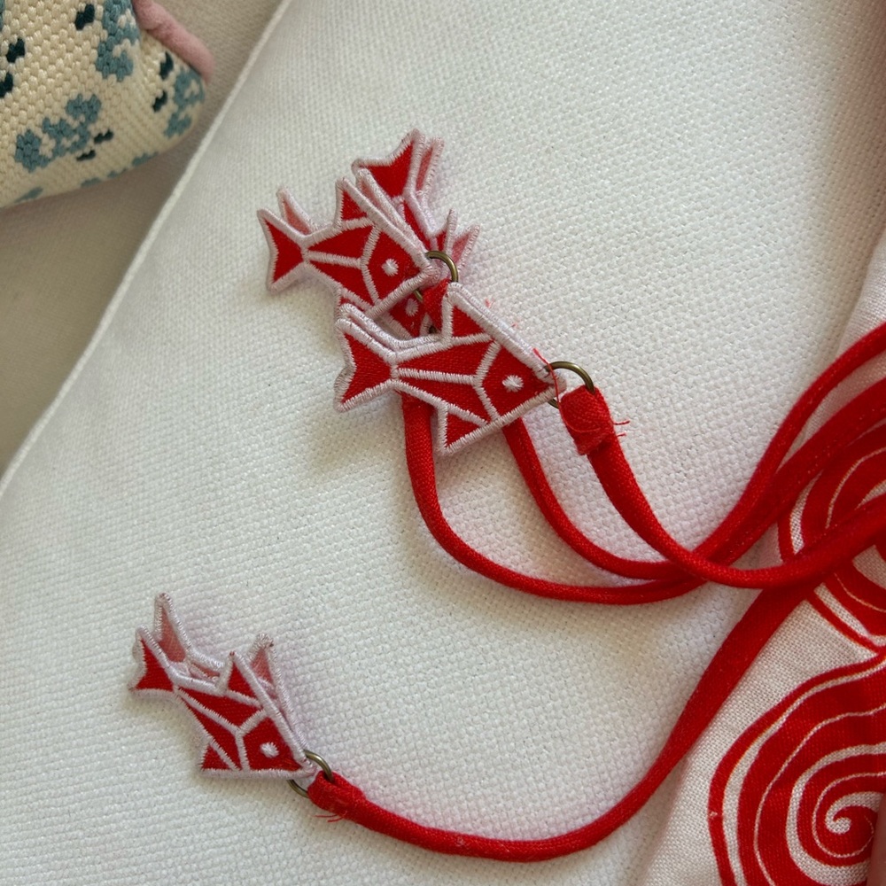 Farm Rio Red Seashell Dress - Picture 5 of 6